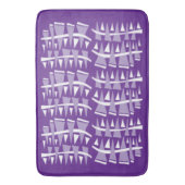 Tapis De Bain Lignes de triangle Dodle44c (devant Vertical)