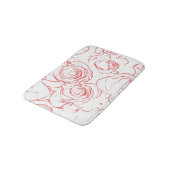 Tapis De Bain Lignes directrices de Red Roses (Angle)