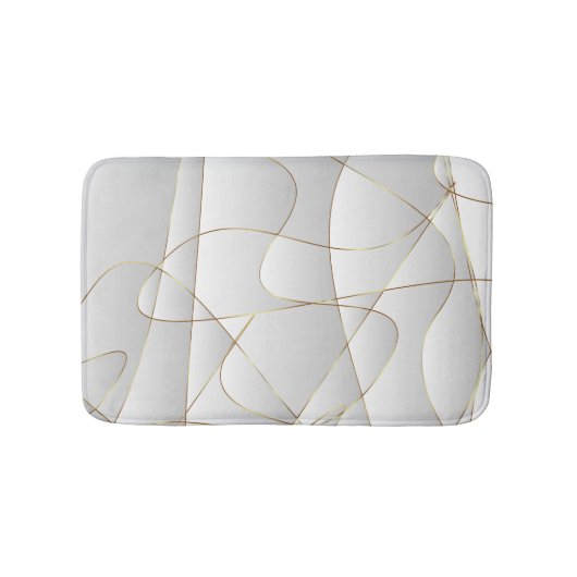 Tapis De Bain Lignes Gold Wave (Devant)