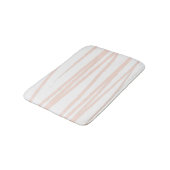 Tapis De Bain Lignes rose vif modernes Art Abstrait (Angle)