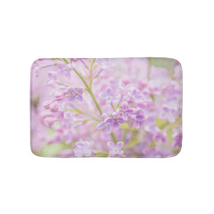 Tapis De Bain Lilac Fleurs Mist