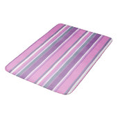 Tapis De Bain Lilac rayures (Angle)