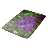 Tapis De Bain Lilacs pourpres le jour du printemps (Angle)