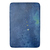 Tapis De Bain L'illustration du ciel étoilé (devant Vertical)