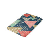 Tapis De Bain L'Illustration Festive Des Arbres De Noël. (Angle)