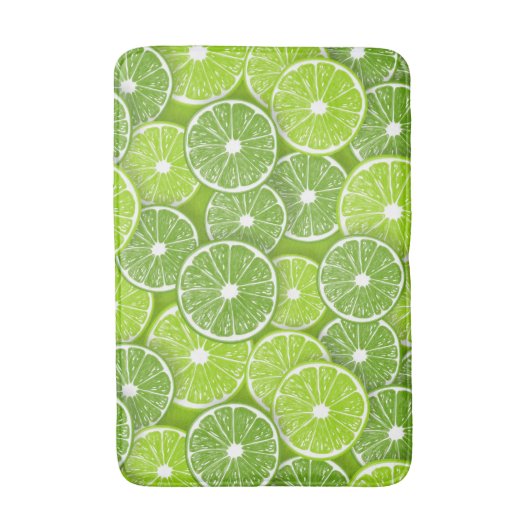 Tapis De Bain Lime pop (Devant (Vertical))