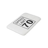 Tapis De Bain Limite de vitesse (Angle)