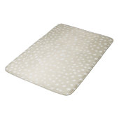 Tapis De Bain Linge Beige traditionnel Motif aléatoire moderne (Angle)