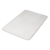 Tapis De Bain Linge blanc, blanc cassé (Angle)