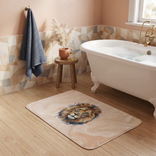 Tapis De Bain Lion