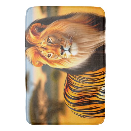 Tapis De Bain Lion (devant Vertical)