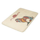 Tapis de bain Lion | Décor de faune (Angle)