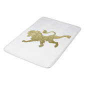 Tapis De Bain Lion Royal Doré (Angle)