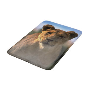 Tapis De Bain Lioness Lovers Art