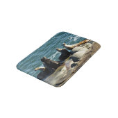 Tapis De Bain Lions de la mer de San Diego (Angle)