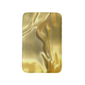 Tapis De Bain Liquid Gold Digital Print (Devant (Vertical))