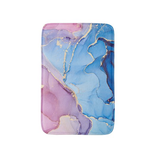 Tapis De Bain Liquide de teintes translucides : Encre d'alcool A (Devant (Vertical))