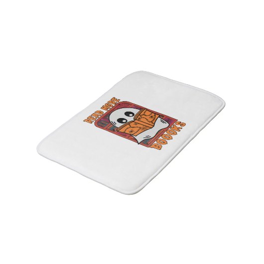 Tapis De Bain Lire plus Livres Bibliothèque Ghost Lecture Hallow (Angle)