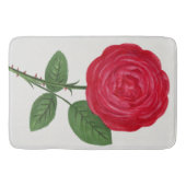 Tapis De Bain Lithographie de rose antique, François-Frédéric Gr (Devant)