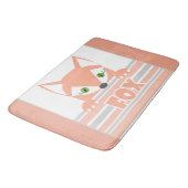 Tapis De Bain Little, curieux Fox (Angle)