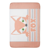 Tapis De Bain Little, curieux Fox (devant Vertical)