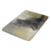 Tapis De Bain Little Shadow Black Kitten (Angle)