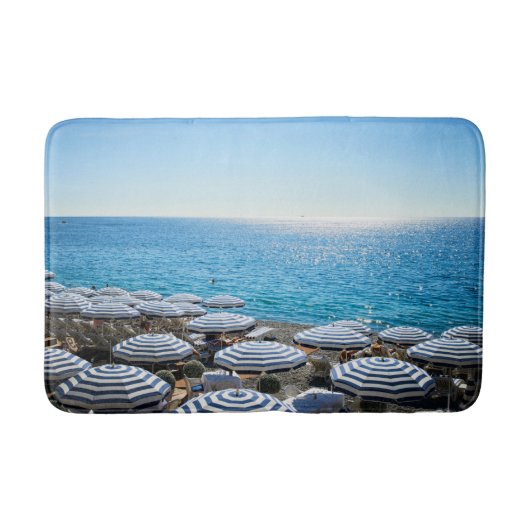 Tapis De Bain Littoral | Côte d'Azur, Nice France (Devant)