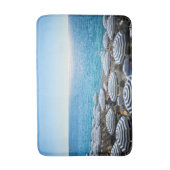 Tapis De Bain Littoral | Côte d'Azur, Nice France (Devant (Vertical))