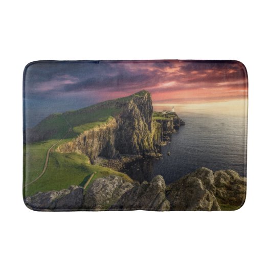 Tapis De Bain Littoral | Île de Skye, Écosse (Devant)