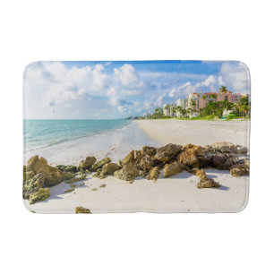 Tapis De Bain Littoral   Naples Pier, sud-ouest de la Floride