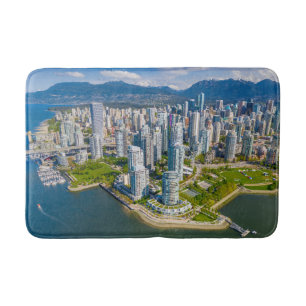 Tapis De Bain Littoral Vancouver, Colombie-Britannique, Canada