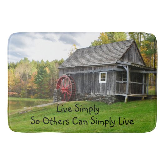 Tapis De Bain Live Simply Old Mill (Devant)