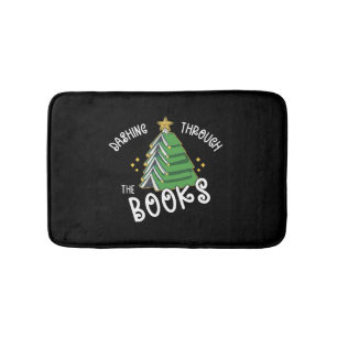 Tapis De Bain Livre Lover Christmas Tree Lecture
