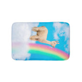 Tapis De Bain Llama Licking Rainbow (Devant)