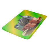 Tapis De Bain Locomotive de vapeur (Angle)