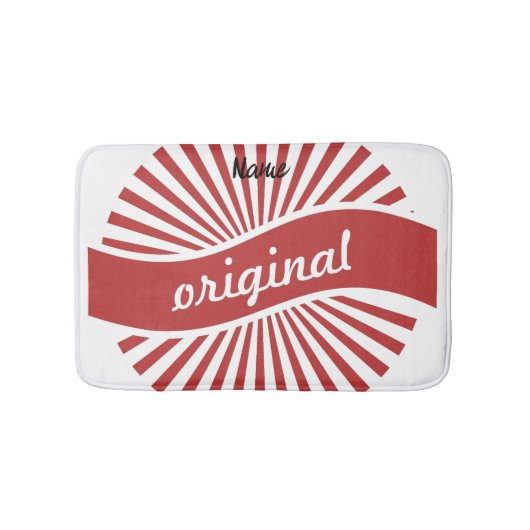 Tapis De Bain Logo des signes originaux Thunder_Cove (Devant)