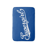 Tapis De Bain Logo du nom étoilé Supergirl Baseball (Devant (Vertical))