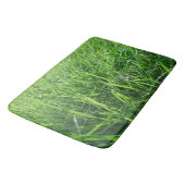 Tapis De Bain Longue herbe verte (Angle)