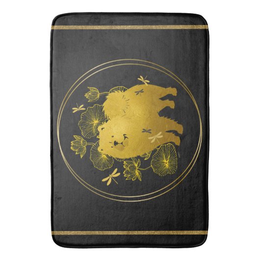 TAPIS DE BAIN LORSQUE LES DRAGONS VOLENT CHOQUER (devant Vertical)
