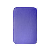 Tapis De Bain Lotus Bleu Uni (Devant (Vertical))