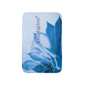 Tapis De Bain Lotus Blossom Mémoire Mousse Mat (Devant (Vertical))