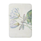 Tapis De Bain Lotus et libellule (Devant (Vertical))