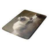 Tapis De Bain Lounger Siamese Kitten (Angle)