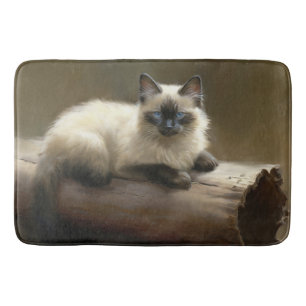 Tapis De Bain Lounger Siamese Kitten
