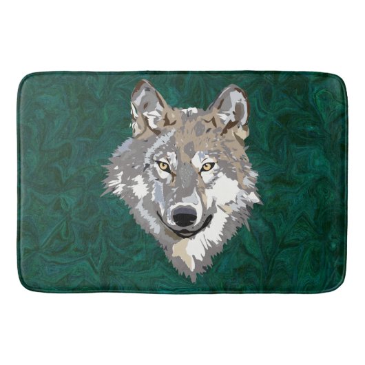 Tapis De Bain loup (Devant)