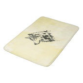 Tapis De Bain Loup (Angle)