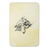 Tapis De Bain Loup (devant Vertical)