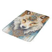 Tapis De Bain Loup de Rustclaw Steampunk (Angle)