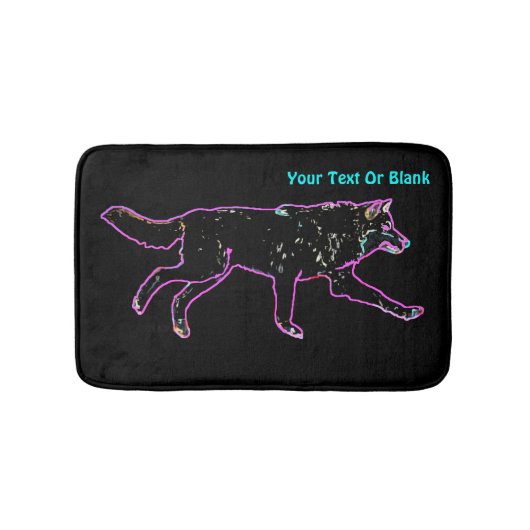 Tapis De Bain Loup électrique (Devant)
