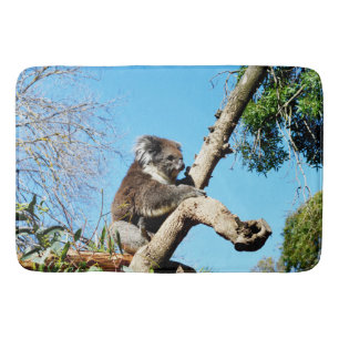 Tapis De Bain L'Ours Koala Australien Dans Le Vieux Pin Arbre,